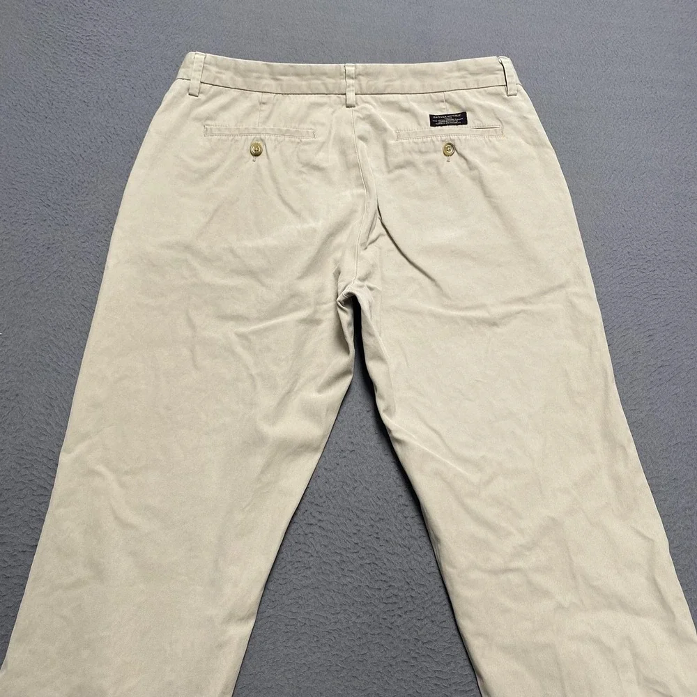Banana Republic Pants Mens 34x32 Beige Chino Classic Fit Straight Leg Casual